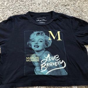Aeropostale Marilyn Monroe Crop Top
